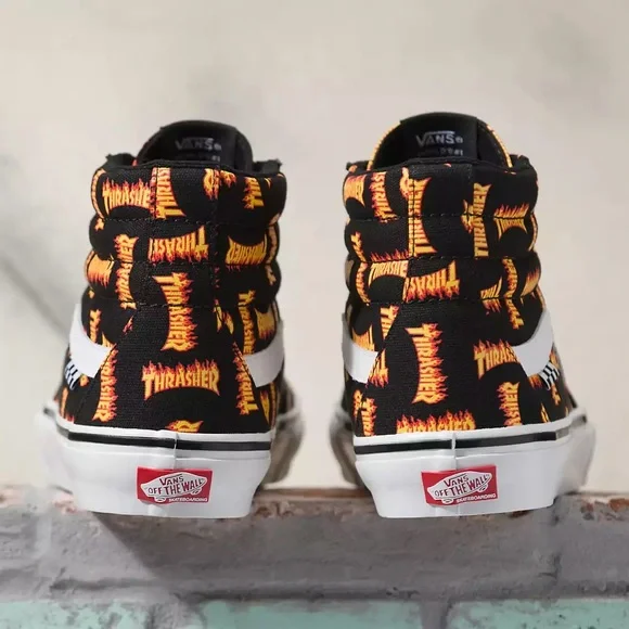 Thrasher x Vans Collab Old Skool NEW - Picture 4 of 4